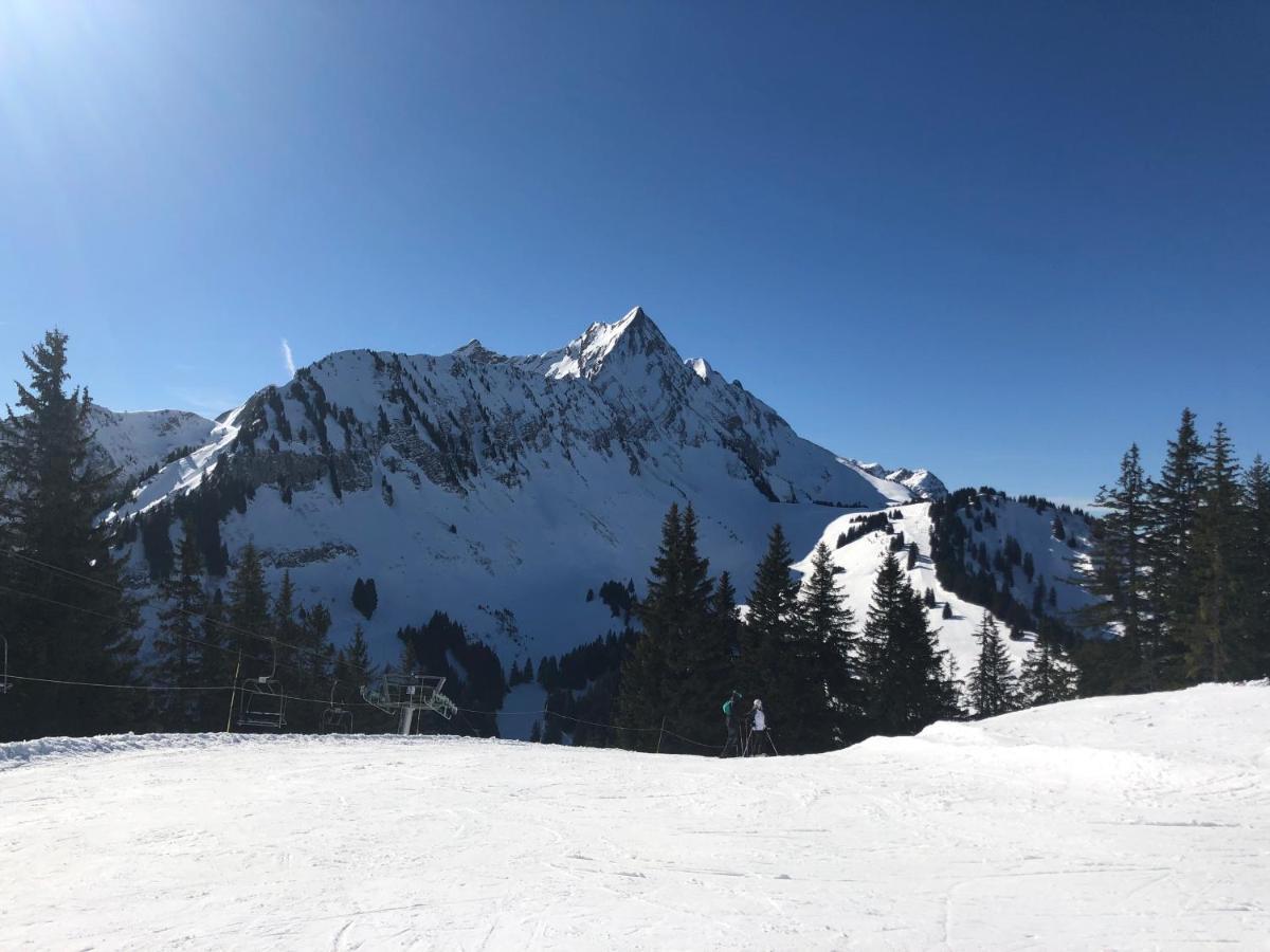 Studio 4 Personnes A 80M Des Pistes De Ski Saint-Jean-dʼAulps 외부 사진